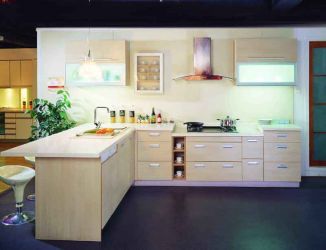 Shaker style kitchen cabinets