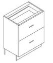 Two Drawers Base