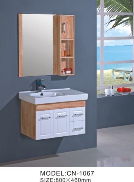 Bathroom Wood Wall Mounted Cabinets