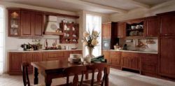 Teak Warmth Kitchen Cabinets