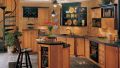 Black Accents Kitchen Cabinets