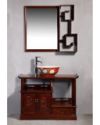 Solid Wood Bathroom Cabinet